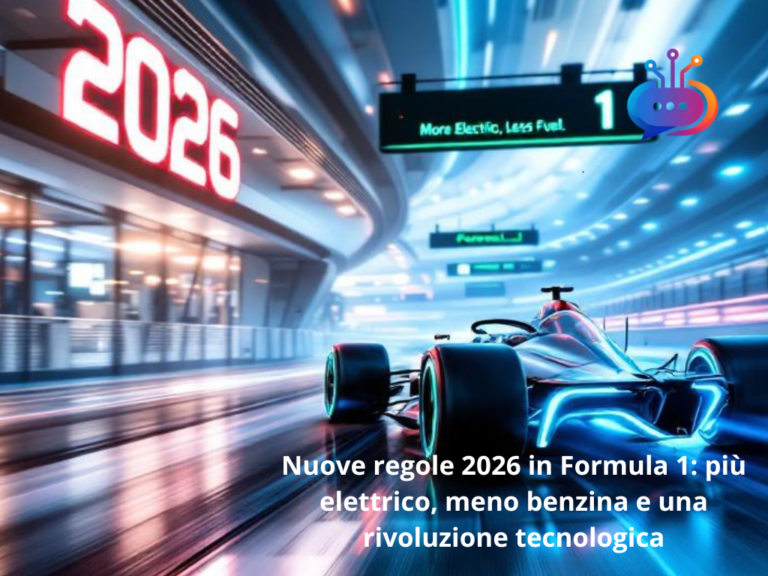 Nuove regole 2026 in Formula 1 più elettrico, meno benzina e una rivoluzione tecnologica (1)